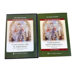 Great Courses Consciousness And Its Implications Daniel Robinson DVDs Guidebook